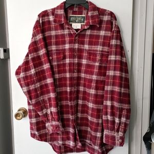 Field & Stream Heavyweight Plaid Cotton Flannel Shirt